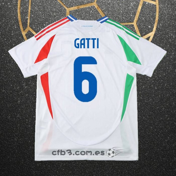 Camiseta Italia Jugador Gatti Segunda 24-25