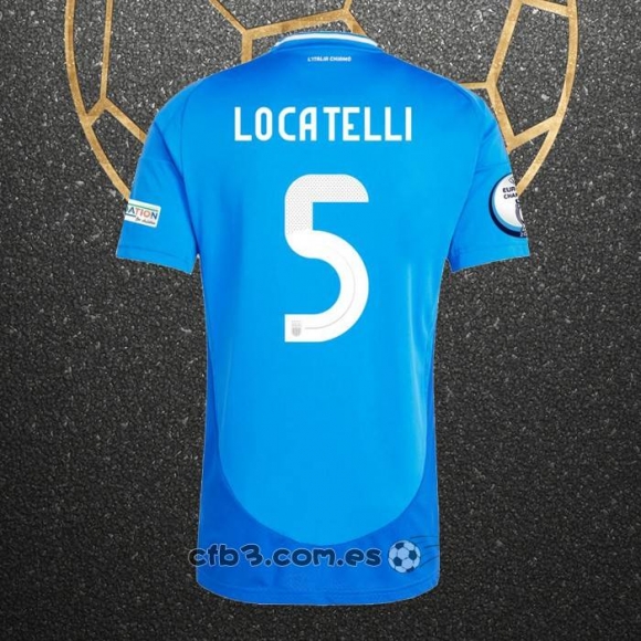 Camiseta Italia Jugador Locatelli Primera 24-25