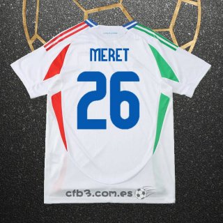 Camiseta Italia Jugador Meret Segunda 24-25