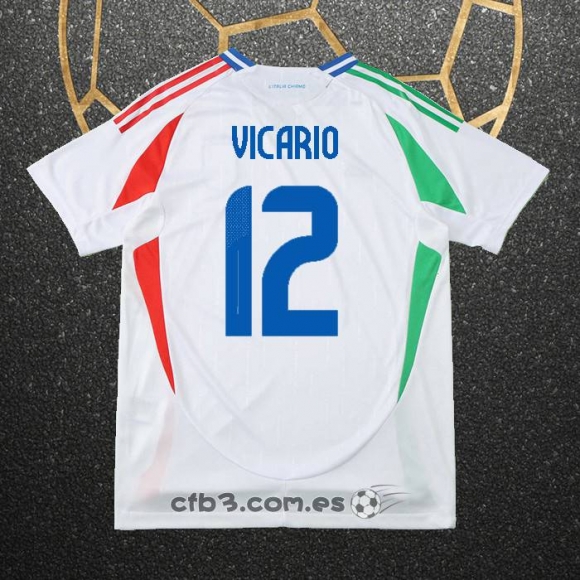 Camiseta Italia Jugador Vicario Segunda 24-25