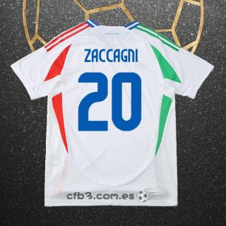 Camiseta Italia Jugador Zaccagni Segunda 24-25