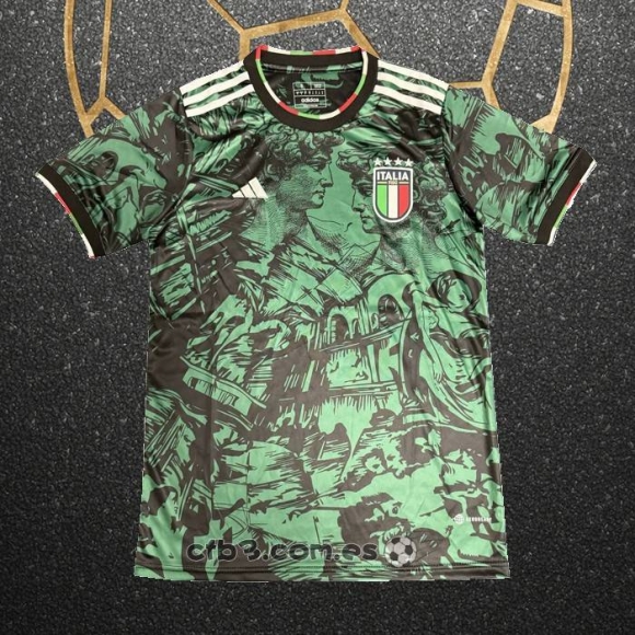 Tailandia Camiseta Italia x Renaissance 24-25 Verde