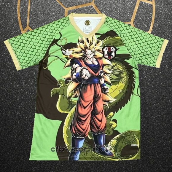 Tailandia Camiseta Japon Dragon Ball 24-25 Verde