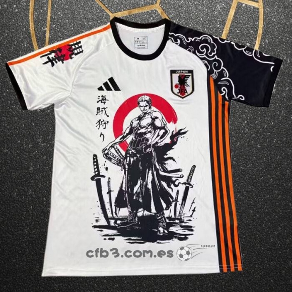 Tailandia Camiseta Japon ONE PIECE 2024-2025 Blanco