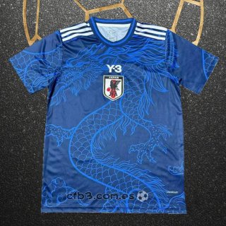 Tailandia Camiseta Japon Y-3 Dragon 24-25 Azul