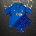 Camiseta Juventus Portero Nino 23-24 Azul