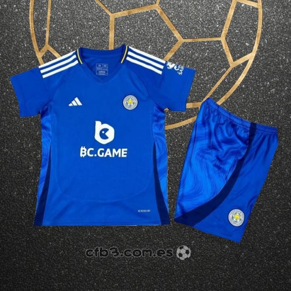 Camiseta Leicester City Primera Nino 24-25