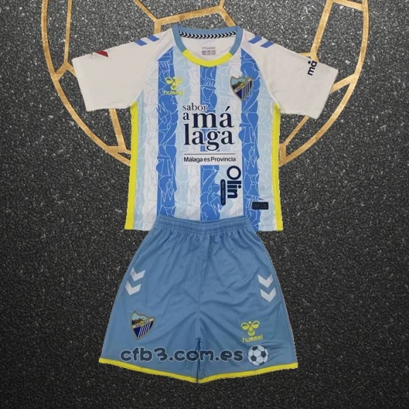 Camiseta Malaga Primera Nino 24-25