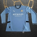 Camiseta Manchester City Primera Manga Larga 24-25