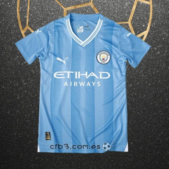 Camiseta Manchester City Primera Mujer 23-24