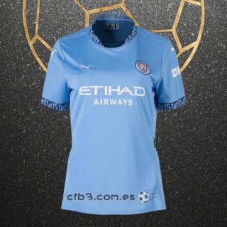 Camiseta Manchester City Primera Mujer 24-25