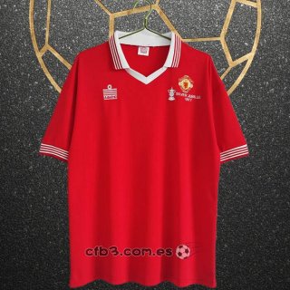 Camiseta Manchester United Primera Retro 1977