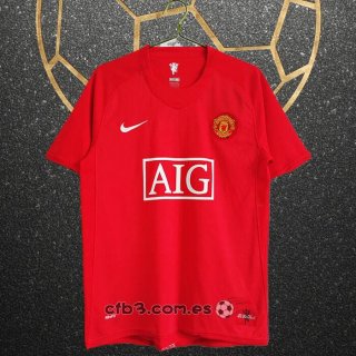 Camiseta Manchester United Primera Retro 2007-2008