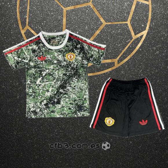 Camiseta Manchester United X Stone Roses Nino 24-25