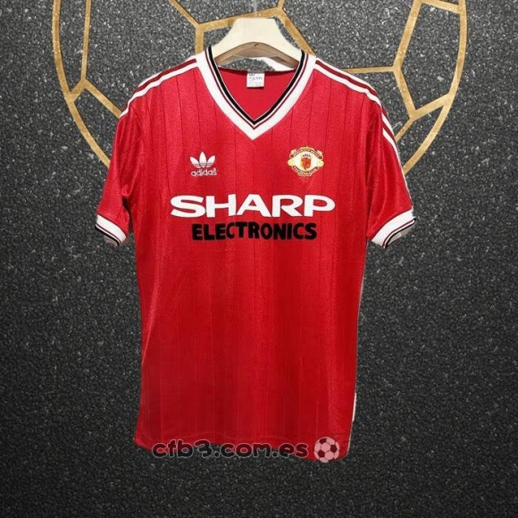 Retro Camiseta Manchester United Primera 1982-1983