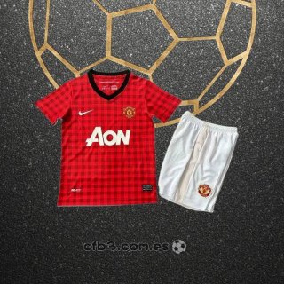 Retro Camiseta Manchester United Primera Nino 2000-2002