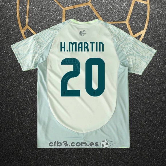 Camiseta Mexico Jugador H.Martin Segunda 2024