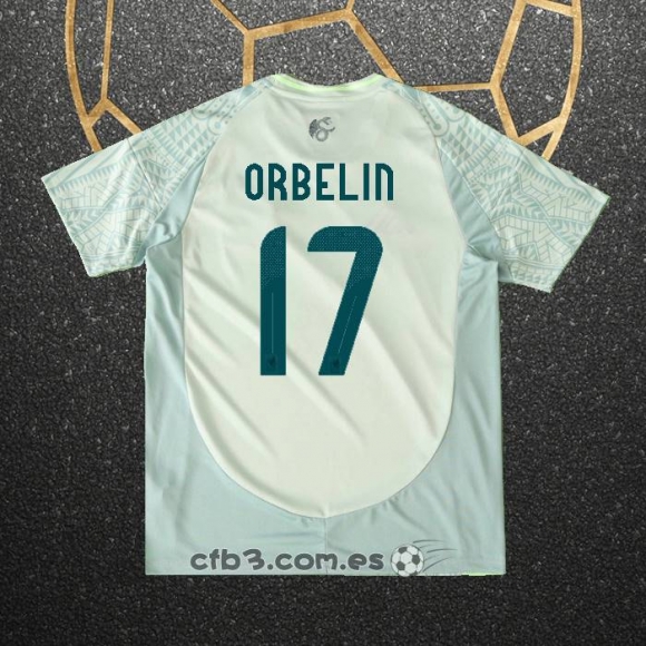 Camiseta Mexico Jugador Orbelin Segunda 2024