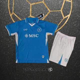 Camiseta Napoli Primera Nino 24-25