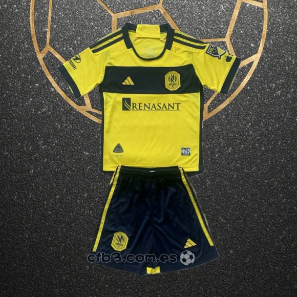 Camiseta Nashville SC Primera Nino 24-25