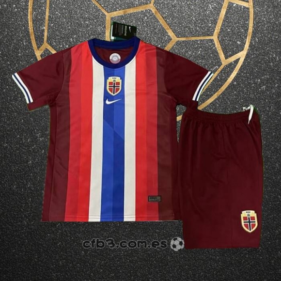 Camiseta Noruega Primera Nino 2024