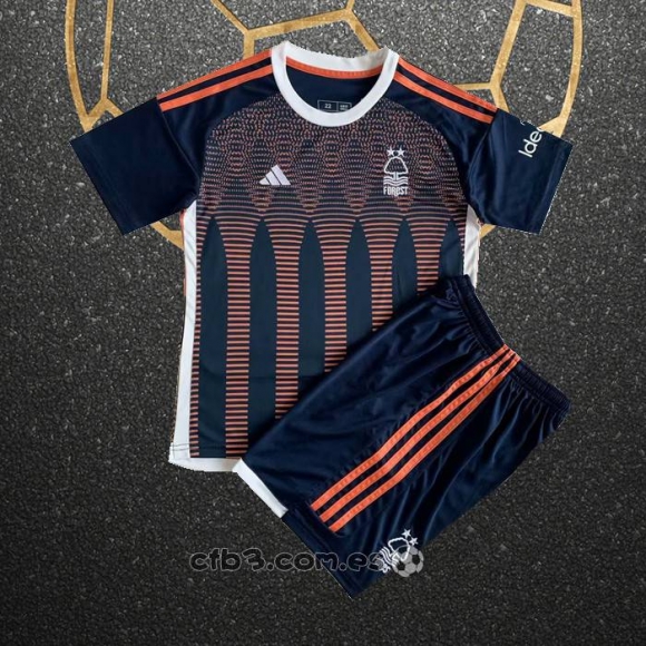 Camiseta Nottingham Forest Tercera Nino 23-24