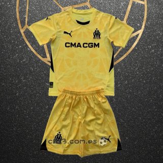 Camiseta Olympique Marsella Portero Segunda Nino 24-25