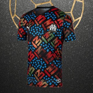 Camiseta Pre Partido del Olympique Marsella Africa 2024 Negro