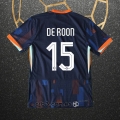 Camiseta Paises Bajos Jugador De Roon Segunda 2024