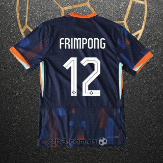 Camiseta Paises Bajos Jugador Frimpong Segunda 2024