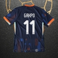 Camiseta Paises Bajos Jugador Gakpo Segunda 2024