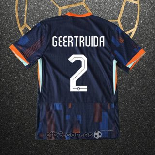Camiseta Paises Bajos Jugador Geertruida Segunda 2024