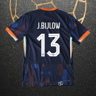 Camiseta Paises Bajos Jugador J.Bijlow Segunda 2024