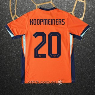 Camiseta Paises Bajos Jugador Koopmeiners Primera 2024