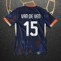 Camiseta Paises Bajos Jugador Van de Ven Segunda 2024