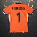 Camiseta Paises Bajos Jugador Verbruggen Primera 2024