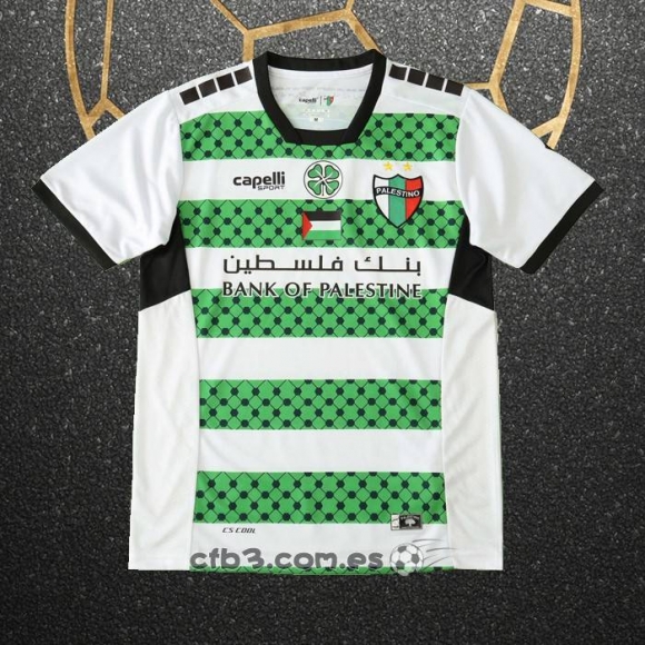 Tailandia Camiseta Palestino Deportivo Tercera 2024