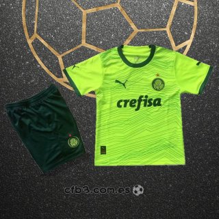 Camiseta Palmeiras Tercera Nino 2023