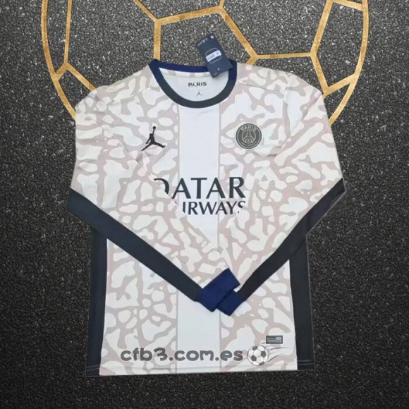 Camiseta Paris Saint-Germain Cuarto Manga Larga 23-24