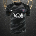 Camiseta Paris Saint-Germain Portero 23-24 Negro