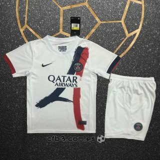 Camiseta Paris Saint-Germain Segunda Nino 24-25