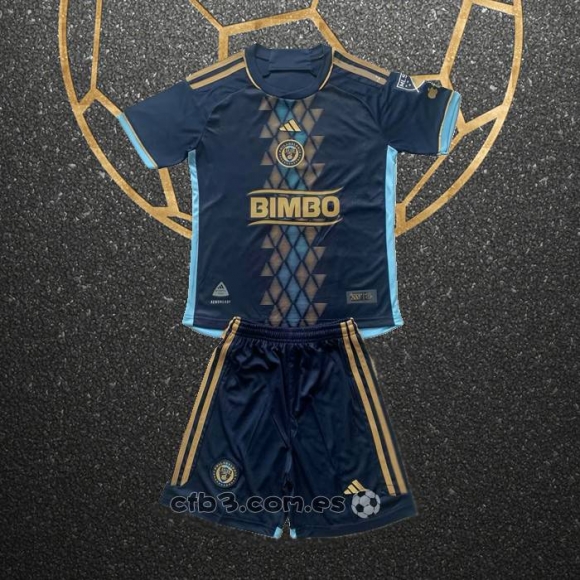 Camiseta Philadelphia Union Primera Nino 24-25