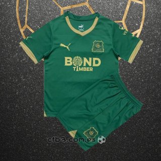 Camiseta Plymouth Argyle Primera Nino 23-24