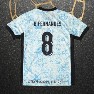 Camiseta Portugal Jugador B.Fernandes Segunda 2024