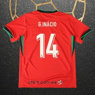 Camiseta Portugal Jugador G.Inacio Primera 2024