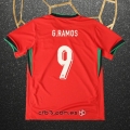 Camiseta Portugal Jugador G.Ramos Primera 2024