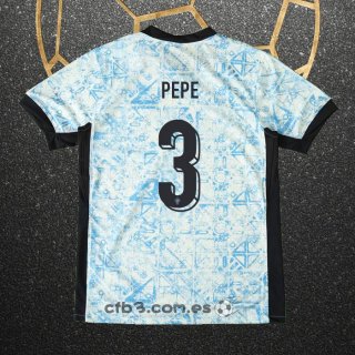 Camiseta Portugal Jugador Pepe Segunda 2024