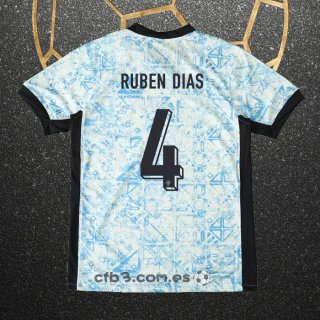 Camiseta Portugal Jugador Ruben Dias Segunda 2024