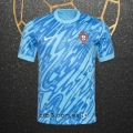 Camiseta Portugal Portero 2024 Azul