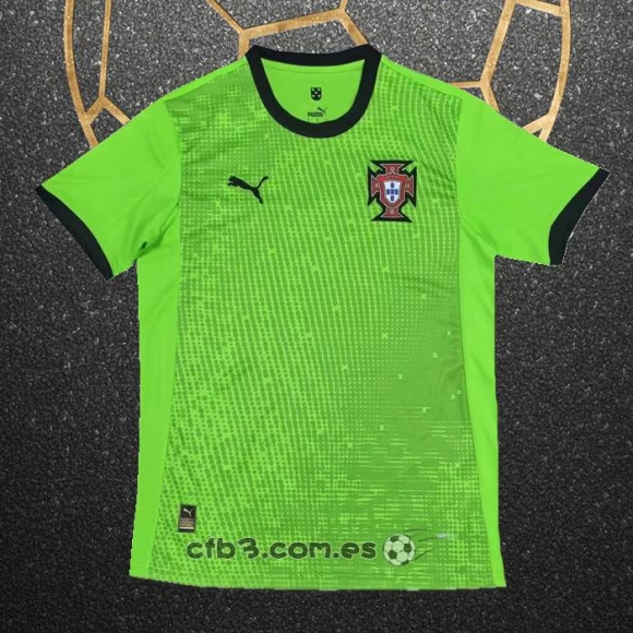 Tailandia Camiseta Portugal Portero 24-25 Verde